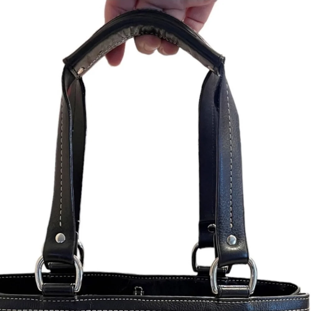 Coach Hampton Python Handbag - Picture 3 of 14